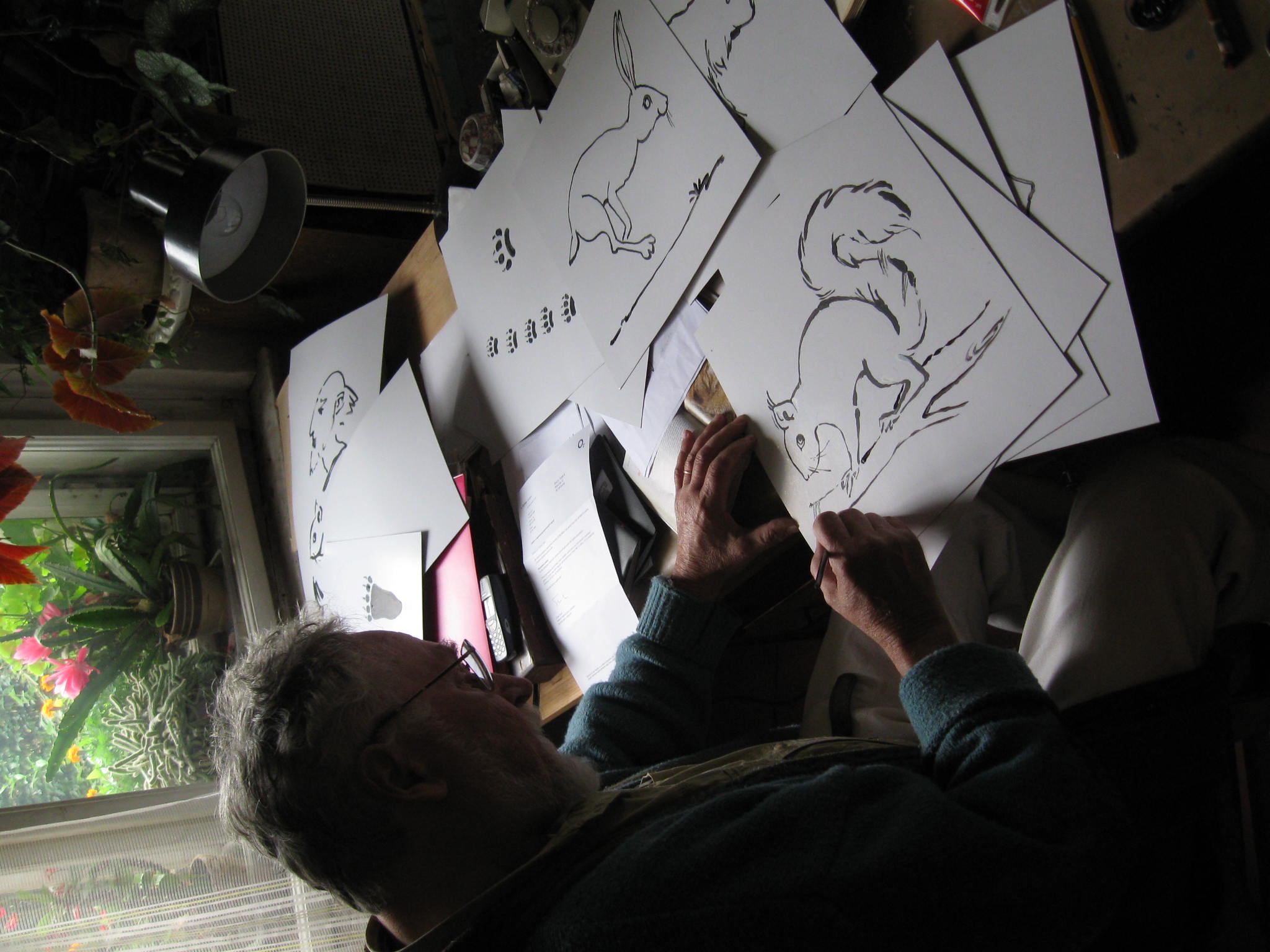 Ilustrátor a spisovatel Pavel Tumlíř